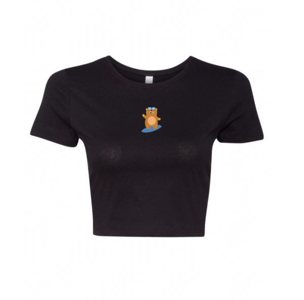 Surfer Bear – Crop Top